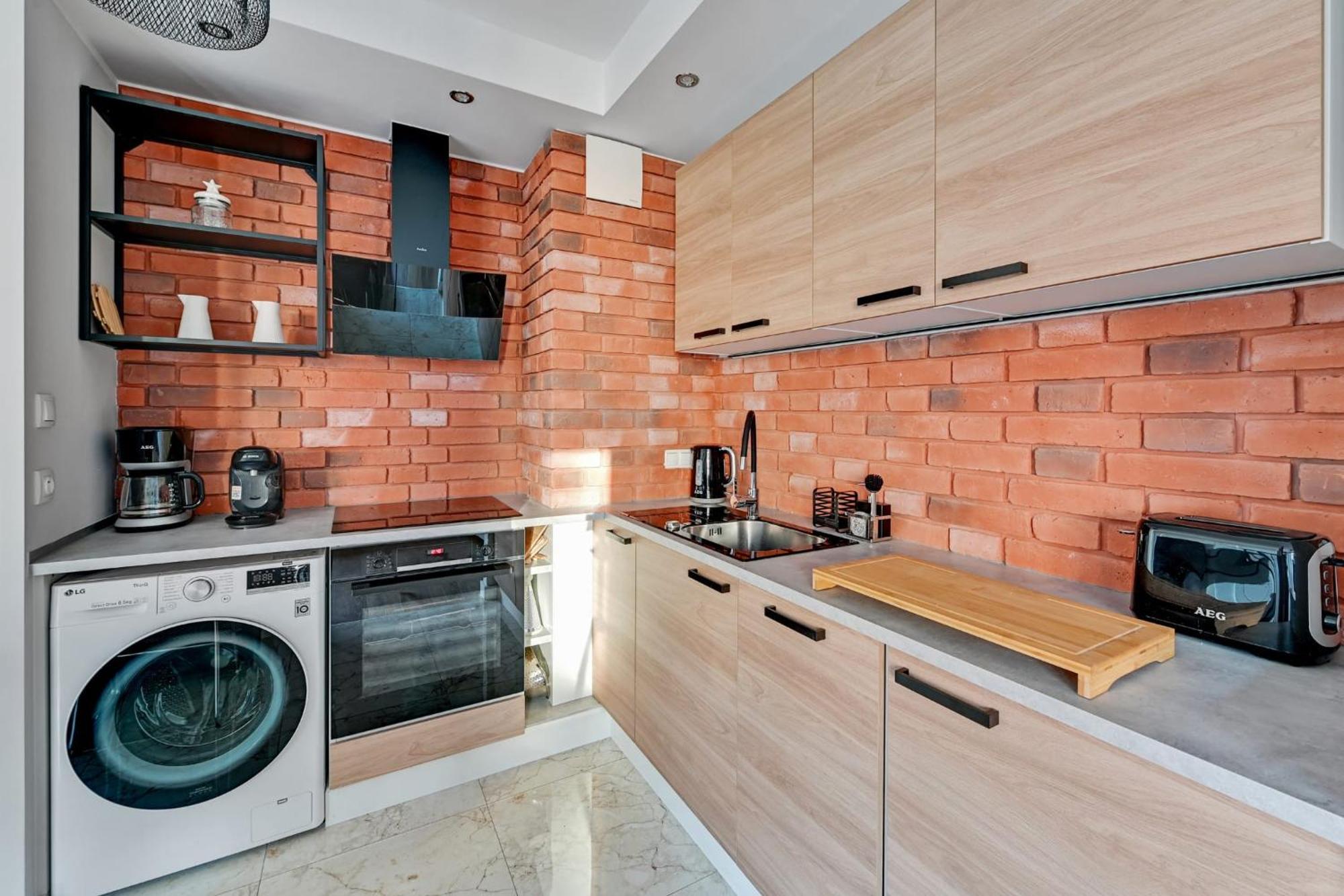 גדנסק Riverside Nadmotlawie Apartments Gym & Sauna מראה חיצוני תמונה